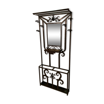 Art deco coat rack