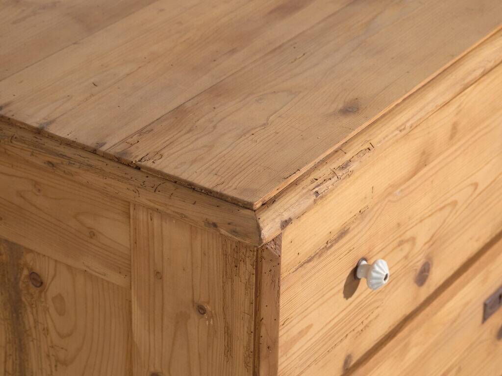 Antique pine commode – Central Europe (c.1880–1910)