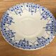 Set of 3 tea cups and their earthenware cups