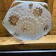 Art Deco glass press basin suspension signed Degue