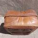 Vintage leather pouf