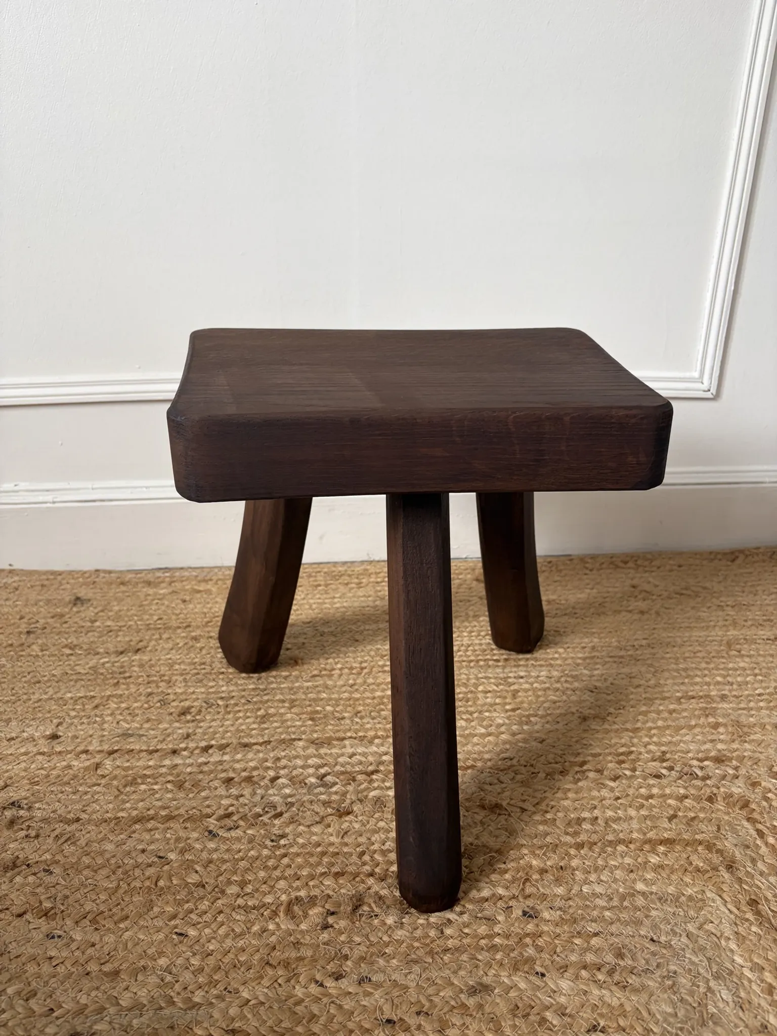 Brutalist tripod stool