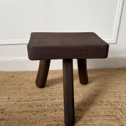Brutalist tripod stool