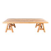 Grande table basse en bois
