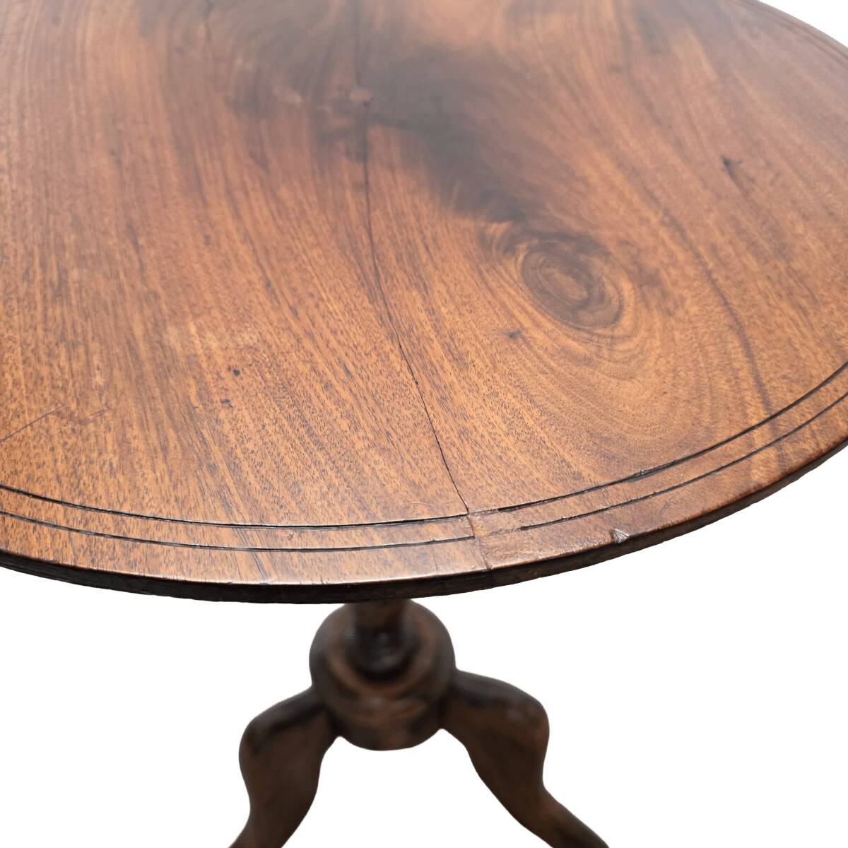 Antique French Plant Table On Tripod, 2nd half 1800s