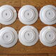Lot 6 plates dessert Lunéville KG Lamppost