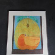 Vintage framed illustration