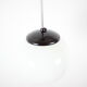 1950's, glass & bakelite pendant, Czechoslovakia