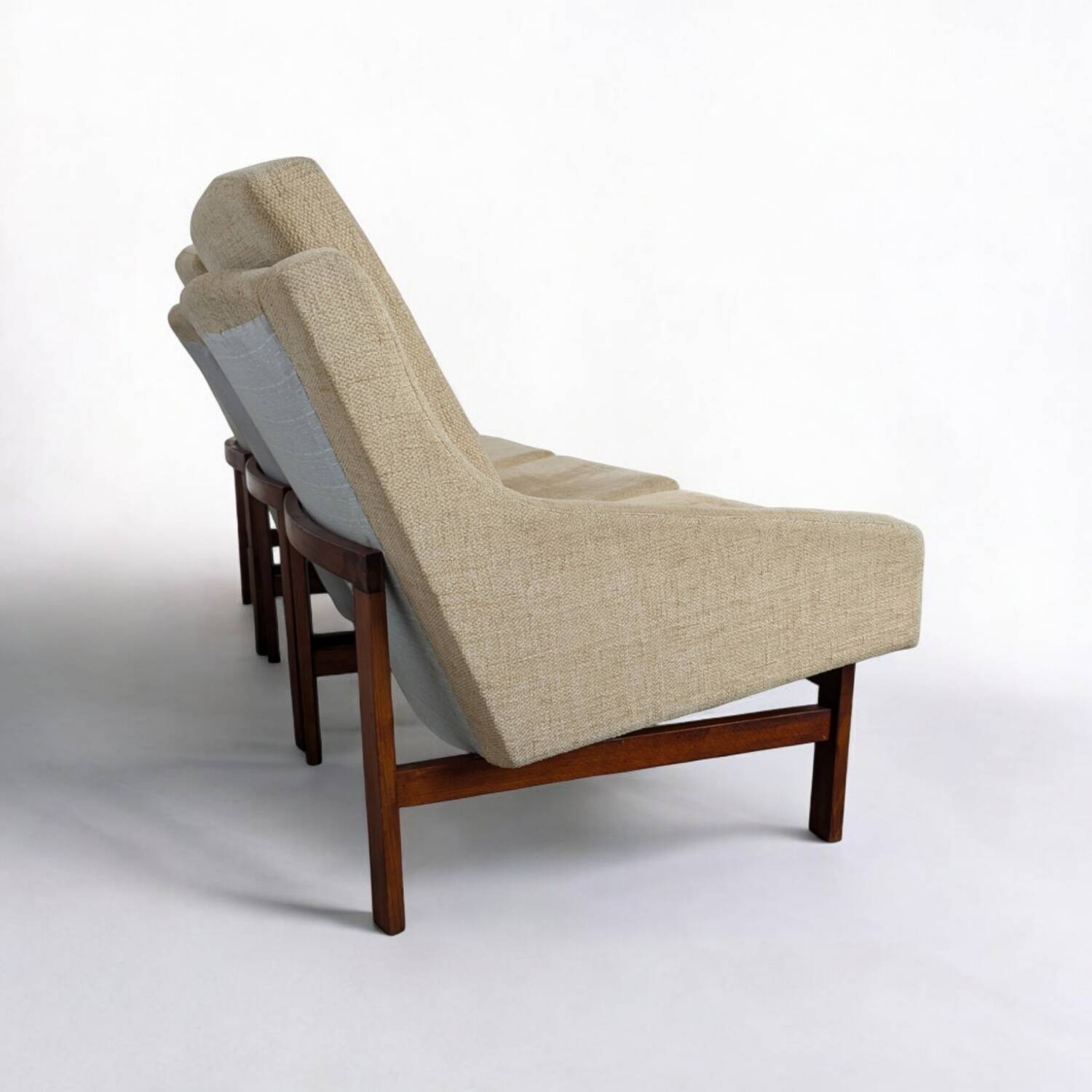 Canapé modulable vintage par Karel Vyčítal pour Dřevotvar Jablonné, 1960