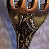 Pair of LXV style silver metal cutlery