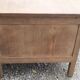 Administrative office 6 drawers 2 shelves old raw wood