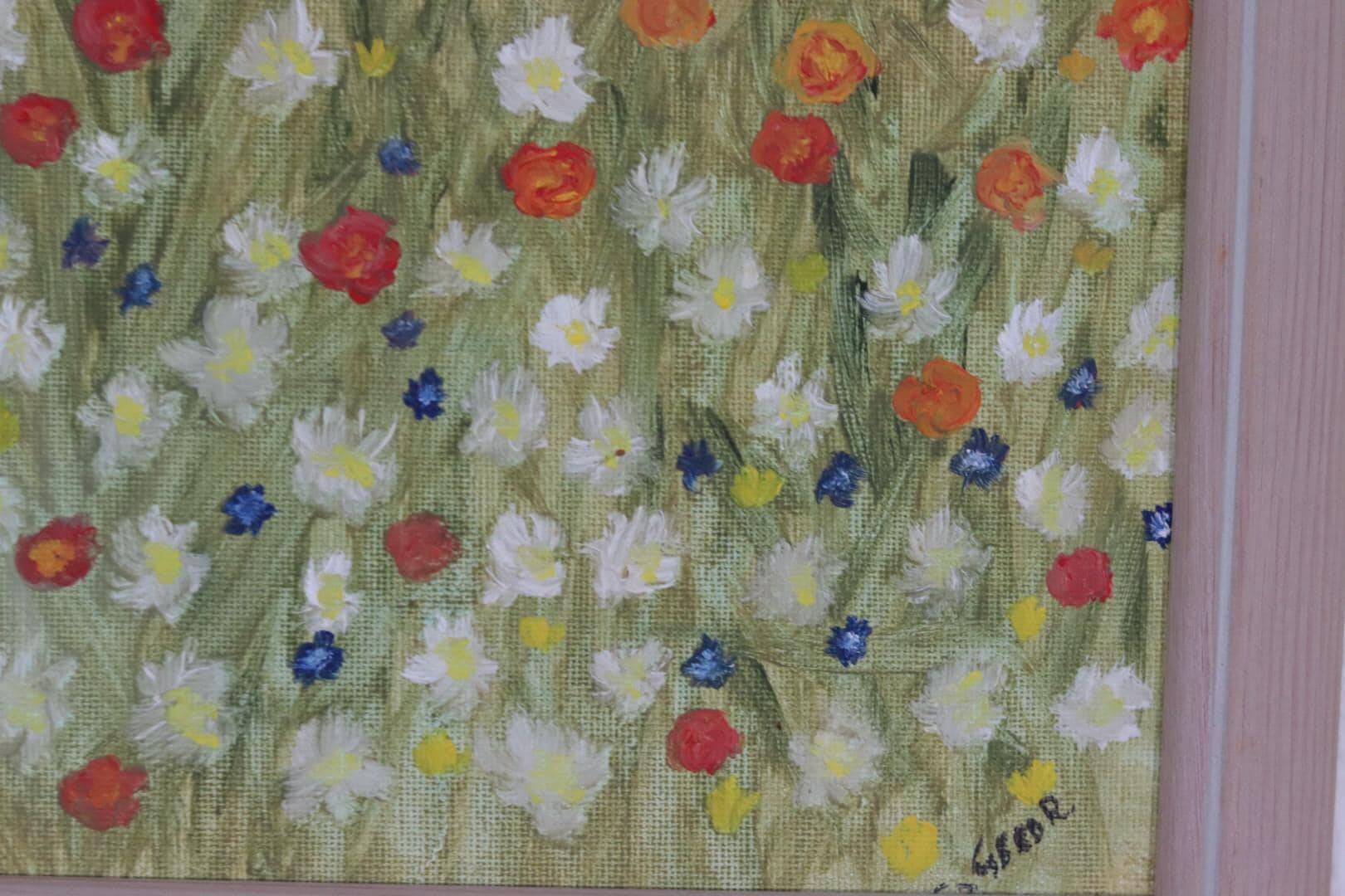 Nature morte de fleurs des champs