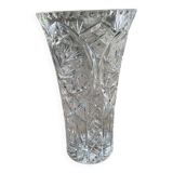 Old crystal vase