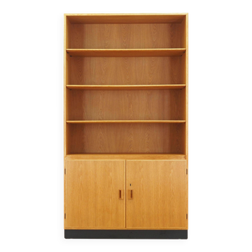 Bibliothèque en bois de frêne, design danois, années 1960, designer : Børge Mogensen