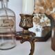 Vintage brass candle holder
