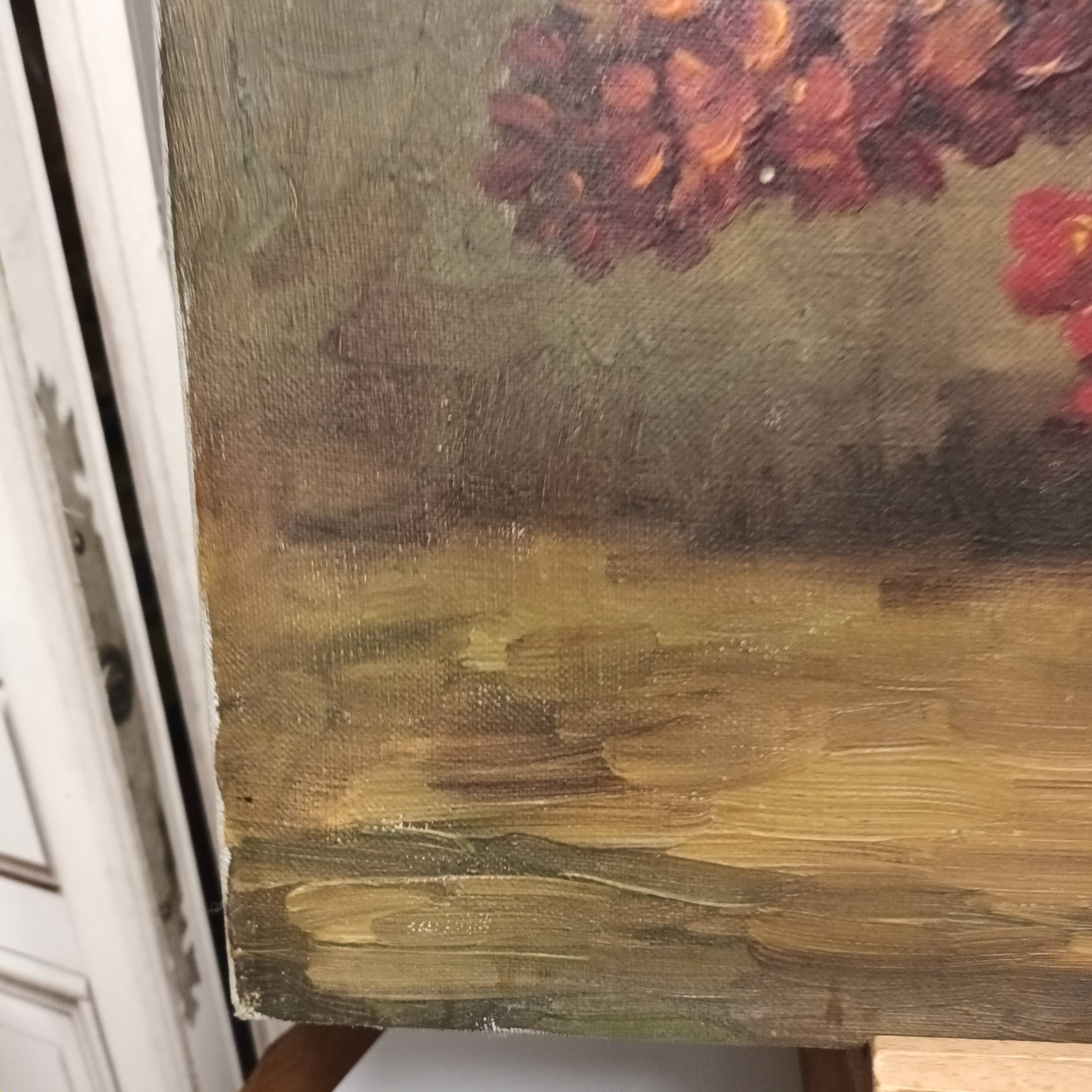 painting still life bouquet