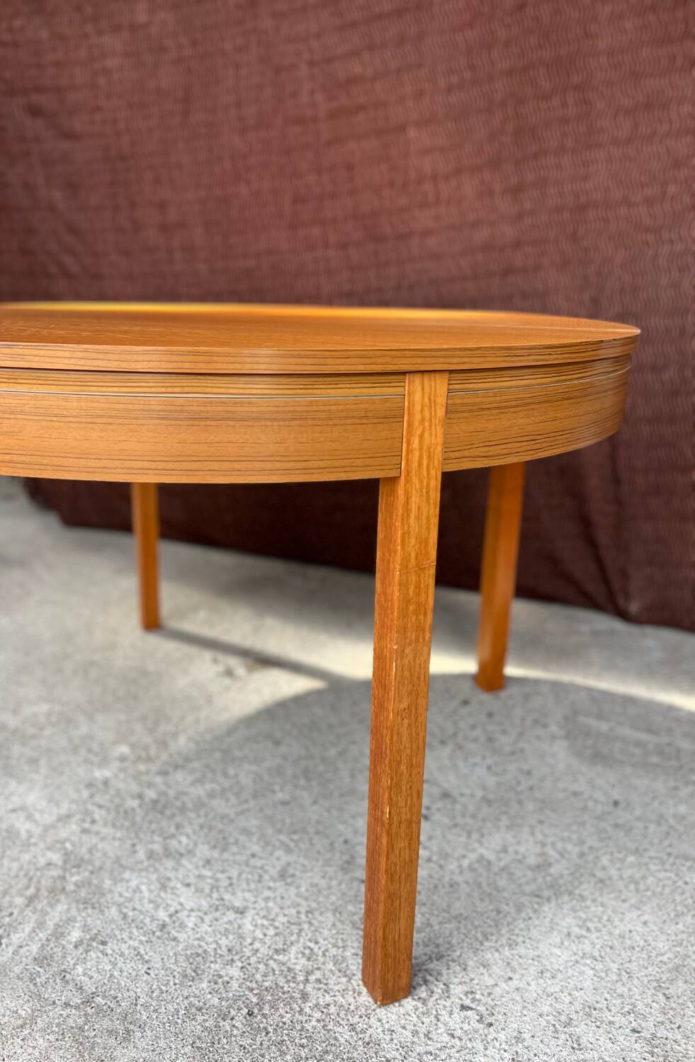 Table + 6 chaises baumann vintage 1970