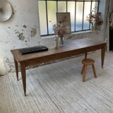 Oak farmhouse table