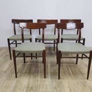 Set of chairs, Lubke/No.603/Mid-Century, 1950s/60s.