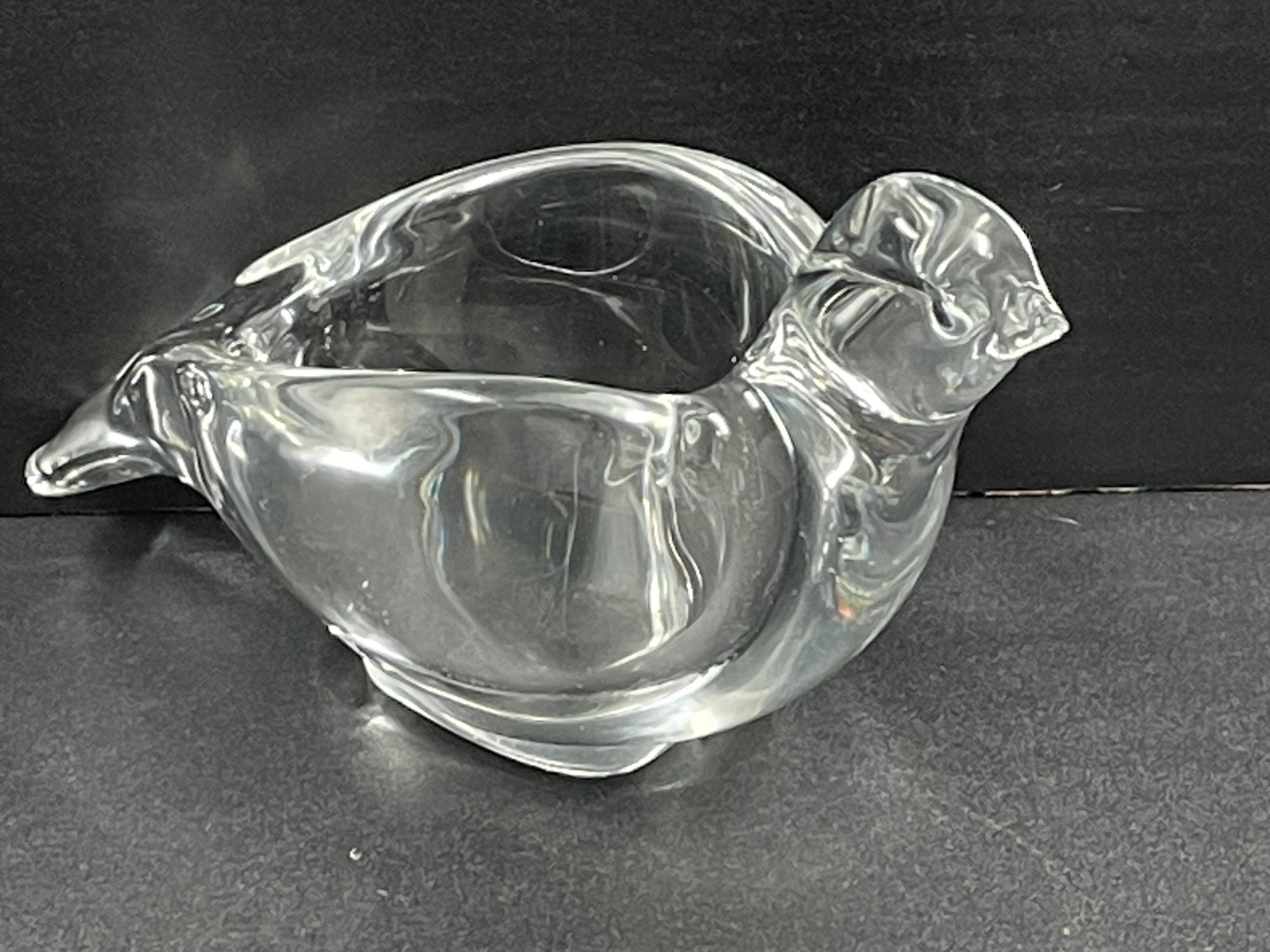 Crystal of Vannes tidy figurine bird