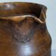 Ceramic potter's pitcher by F.CHEDEVILLE 20th century