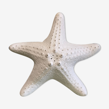 Applique en porcelaine design étoile de mer