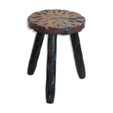 Tabouret tripode espagnol