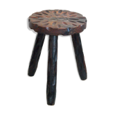 Tabouret tripode espagnol