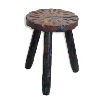 Tabouret tripode espagnol