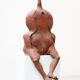 Yves Rhayé, XL Biomorphic Terracotta Sculpture