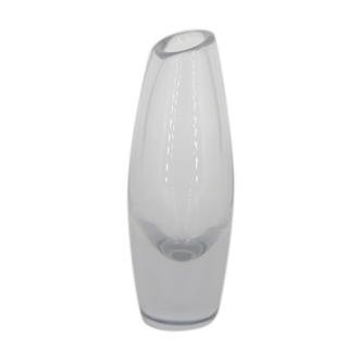 Vase en verre d’art par Sven Palmqvist pour Orrefors, années 50