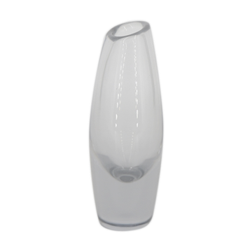 Vase en verre d'art par Sven Palmqvist pour Orrefors, 1950s