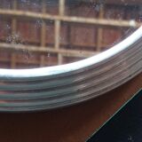 Vintage mirror aluminum frame