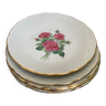 5 assiettes creuses porcelaine