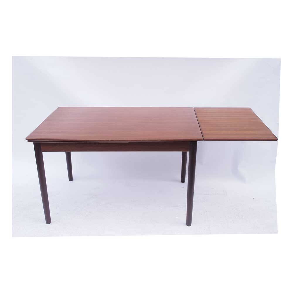 Scandinavian vintage extendable dining table