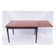 Scandinavian vintage extendable dining table
