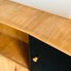Oak wall hanging sideboard 1960