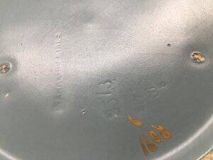 Large Art Deco Turquoise Cache Pot, 1890s