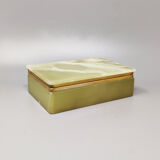 Astonishing green onyx box made in italy