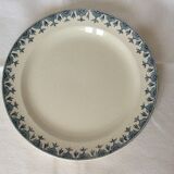 Round dish Terre de Fer navy blue L G model Doullens