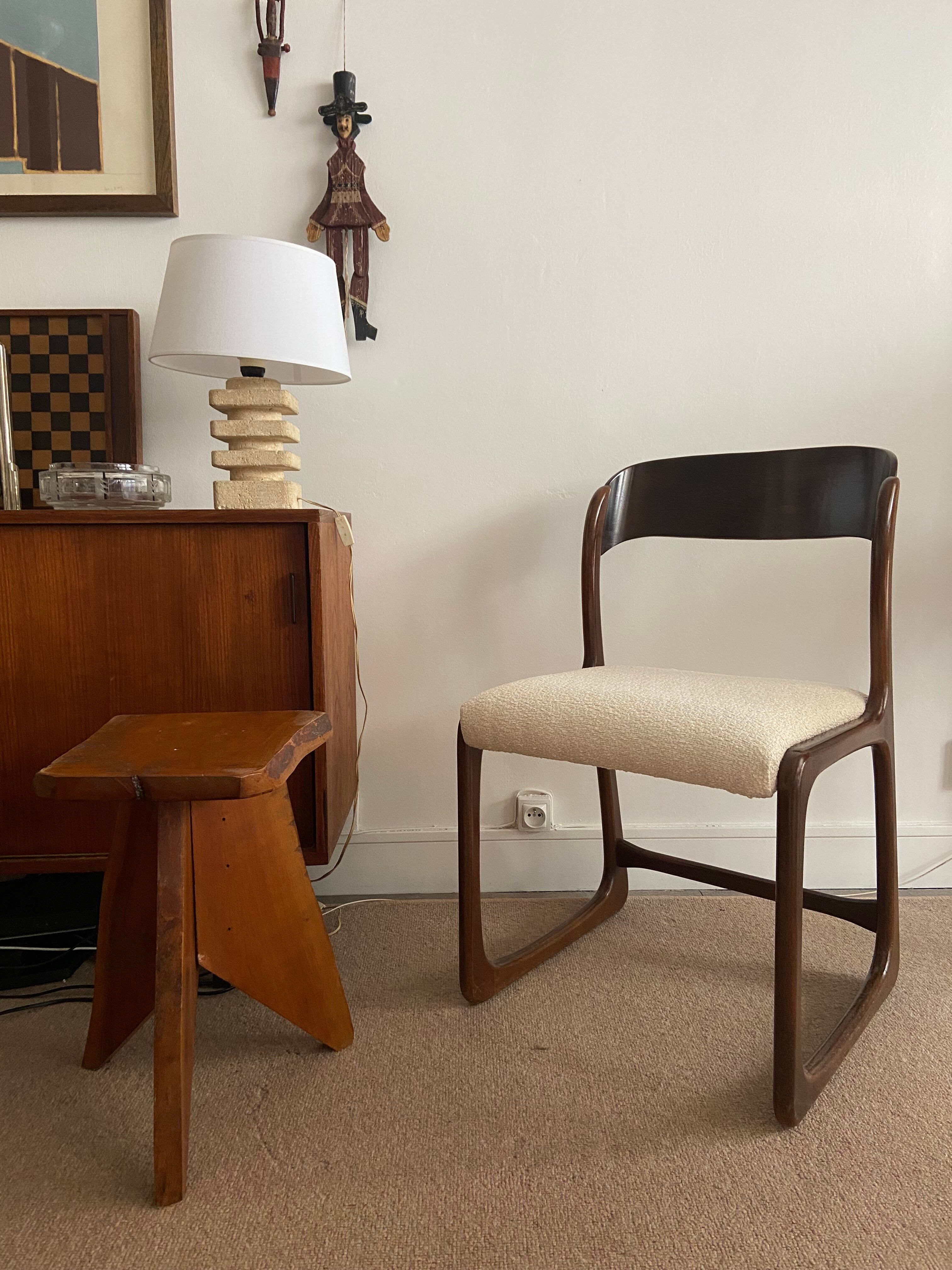 Chair Sled baumann years 60/70s