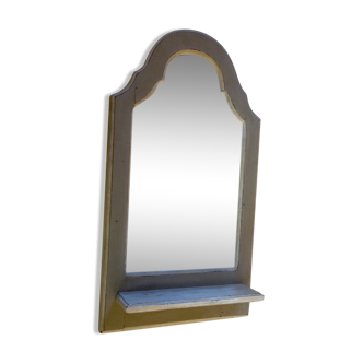 Mirror in wood with Tablet 70X40cm