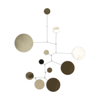 Vintage brass mobile