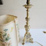 Anvienne bronze candelabra lamp XIX