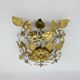 Mid-century design banci style ceiling lamp crystal flower , 1970sMid-centu