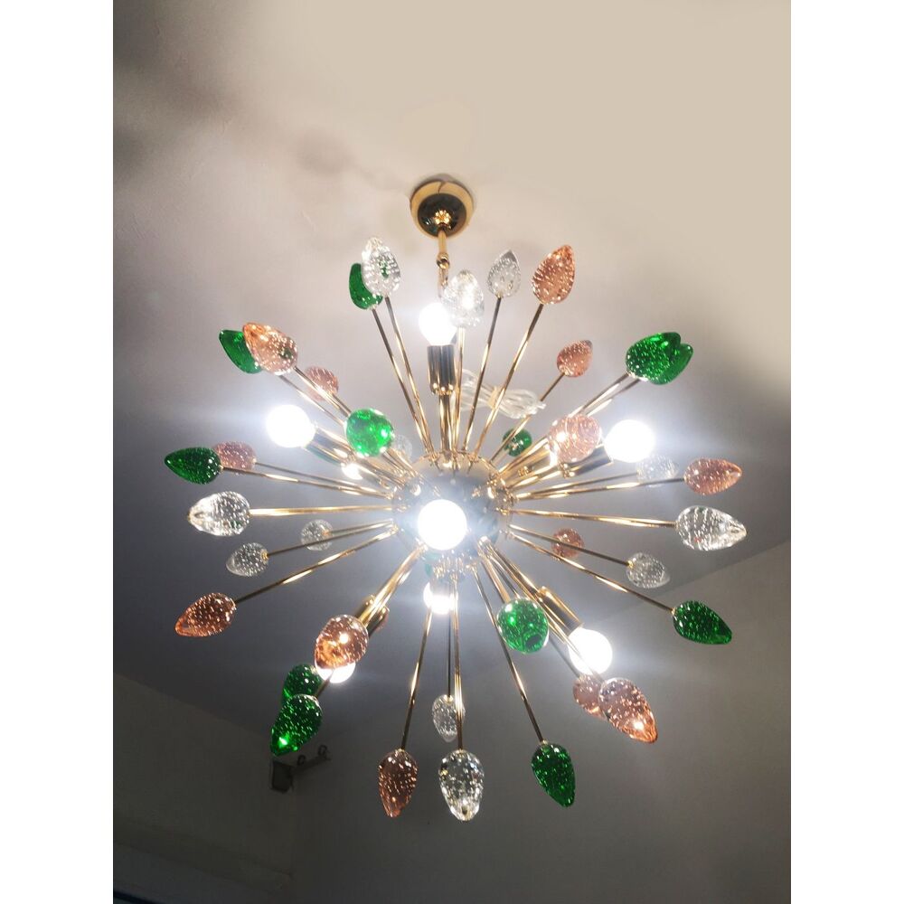 Murano glass chandelier