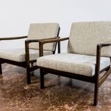 Pair Of Mid Century Armchairs B7522 by Zenon Bączyk, 1960's