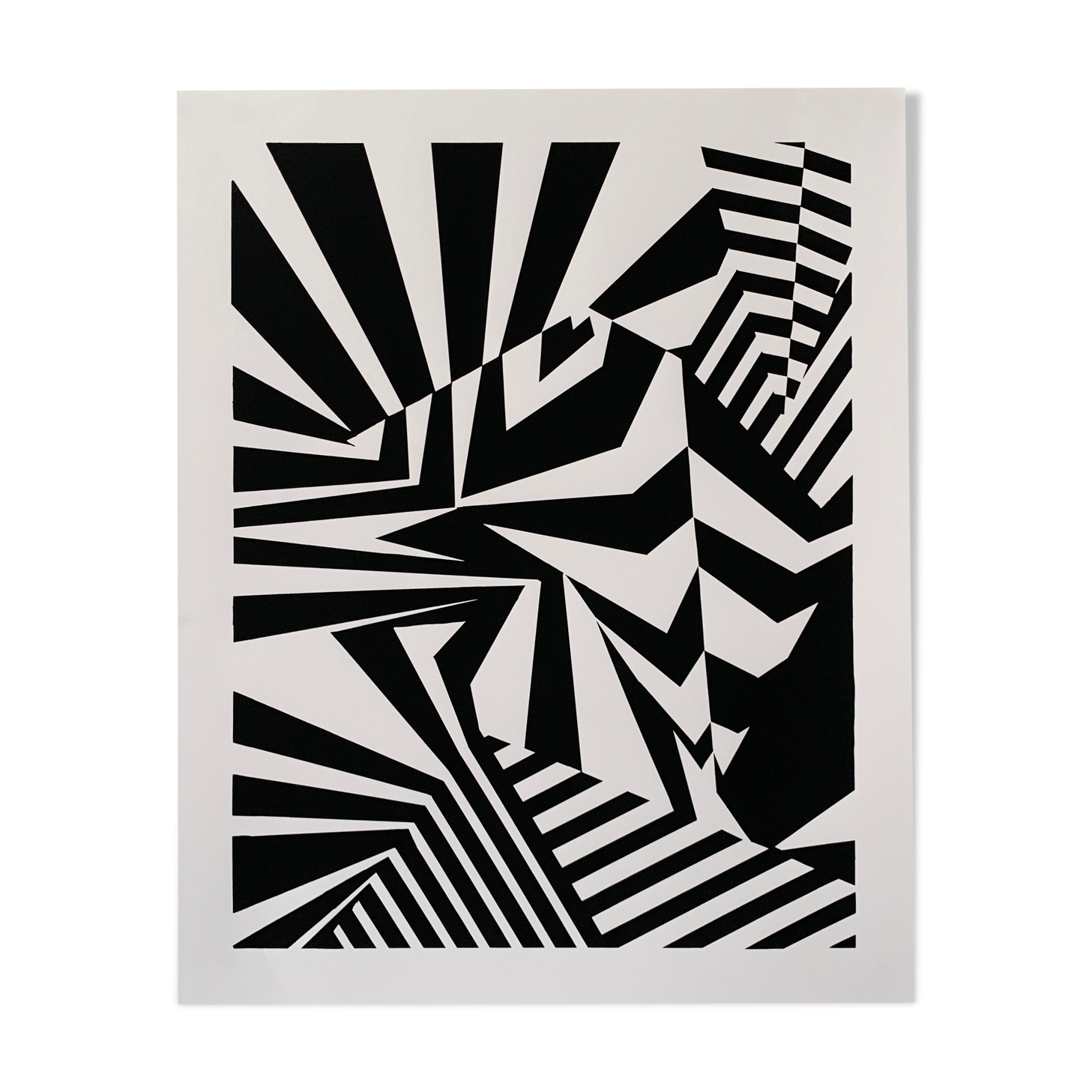 Razzle dazzle silkscreen