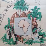 Vintage French Equatorial Africa poster 1950 by Léo Craste