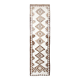 Tapis kilim ancien en laine – style bohème, motifs ethniques sur fond clair